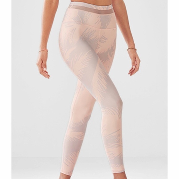 Fabletics Pants - Fabletics High Waisted Powerhold 7/8 Leggings